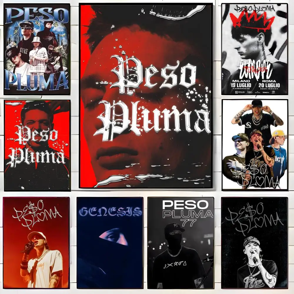 trendy singer P-Peso Pluma Poster Wall Art Print Decorative Mural Home Decor Gift Unframed