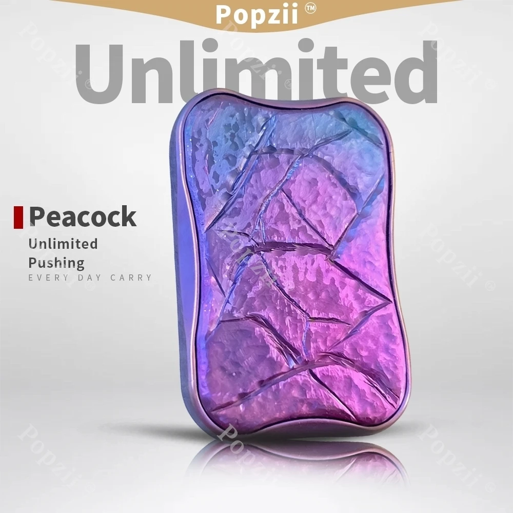 

Игрушка-антистресс Peacock Unlimited: DIY-набор для резьбы по камню и накладка на корпус, для фингерфлипов и трюков, EDC-игрушка для снятия стресса