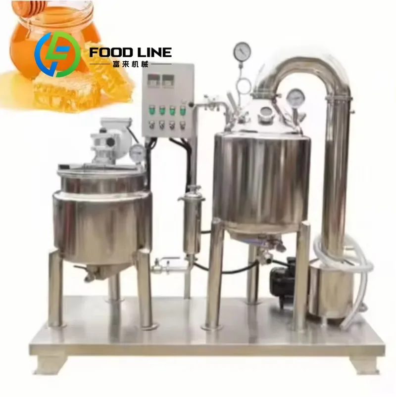 Vacuum Honey Concentration Machine Low Pressure Evaporation Design Remove excess moisture fully preserving natural flavor honey