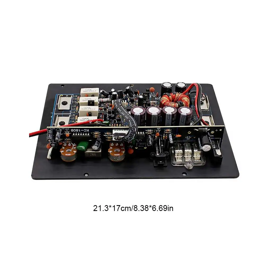 1200W 12V Car Interior Power Amplifier Automobile Subwoofer Sound Audio Board Music Player Speaker Module Accessory