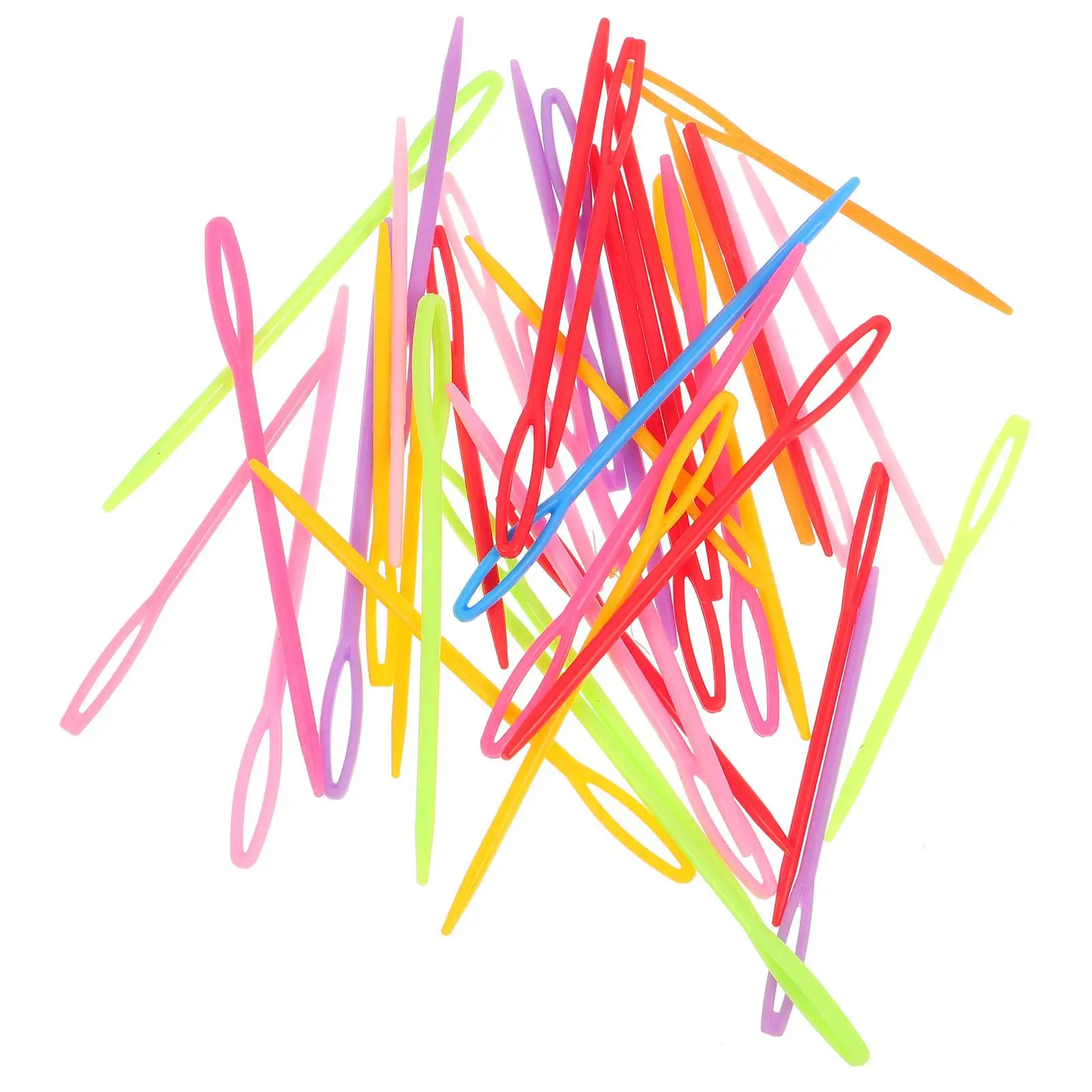 

40 Pcs Needle Threaders Crochet Needles Knitting Eye Tool Embroidery Kits Sewing Large Suite