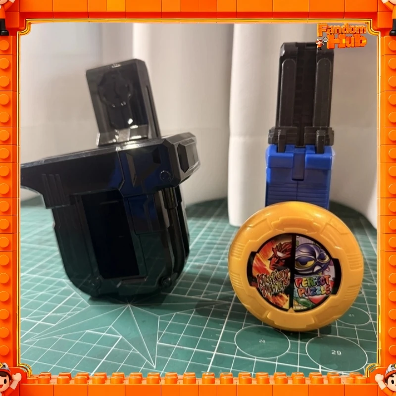 

Новинка 2026: Оригинальный коллекционный пазл-гашат Bandai Kamen Rider Ex-Aid DX Perfect Puzzle Gashat Parado с подставкой для хранения – идеальный подарок и реквизит для косплея