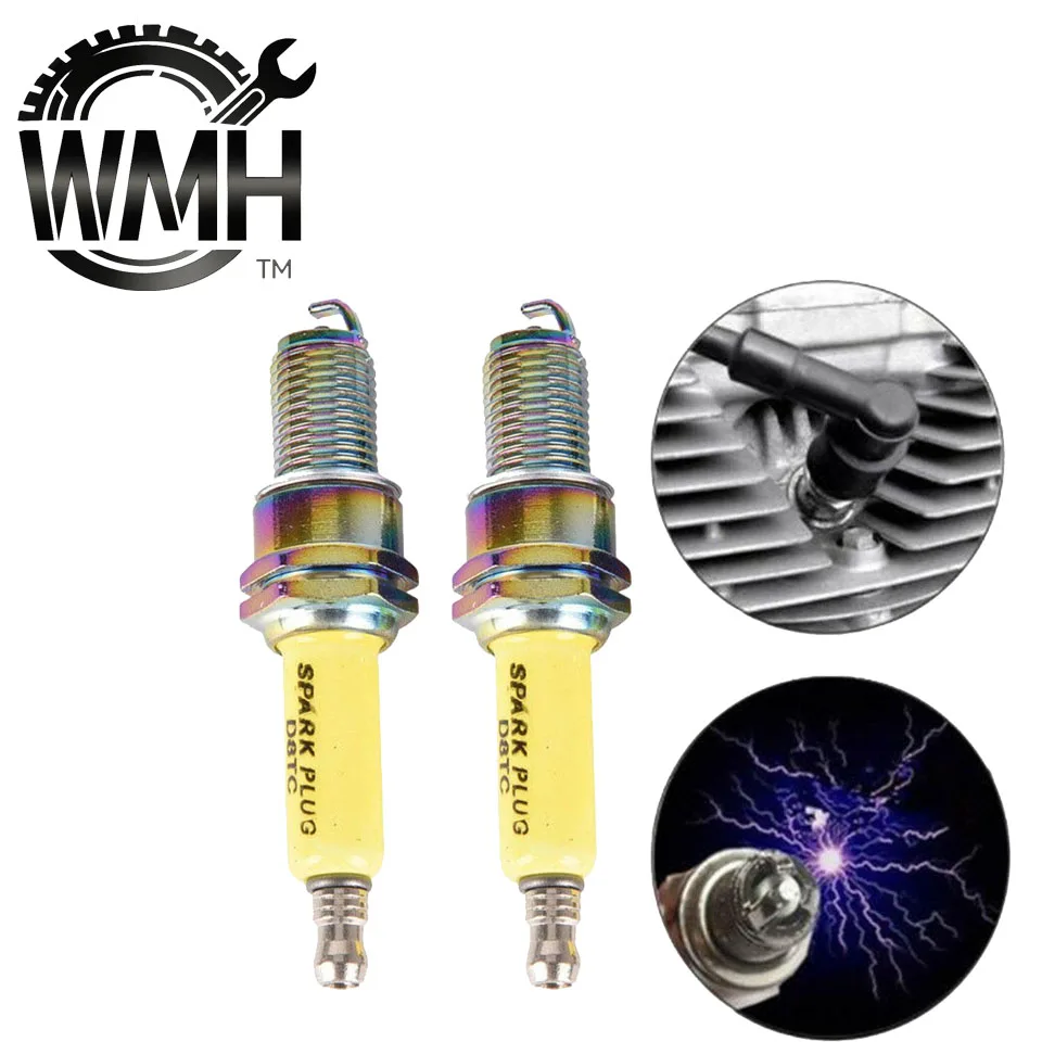 1pcs Scoot Motorcycle Iridium Spark Plug For Vertical Engine CG Series 125cc 150cc 200cc 250cc Off-road Vehicle Motorcycle 250CC