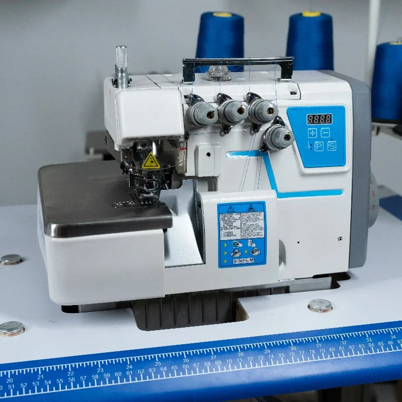 HK-900-4D Máquina de coser overlock de súper alta velocidad con accionamiento directo, máquina de coser industrial
