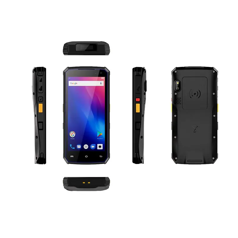 Android PdaTerminal PDA 64GB ROM 4G Memory NFC RFID RFC GMS WIFI for BT Rugged  Handheld Pda Manufacturer