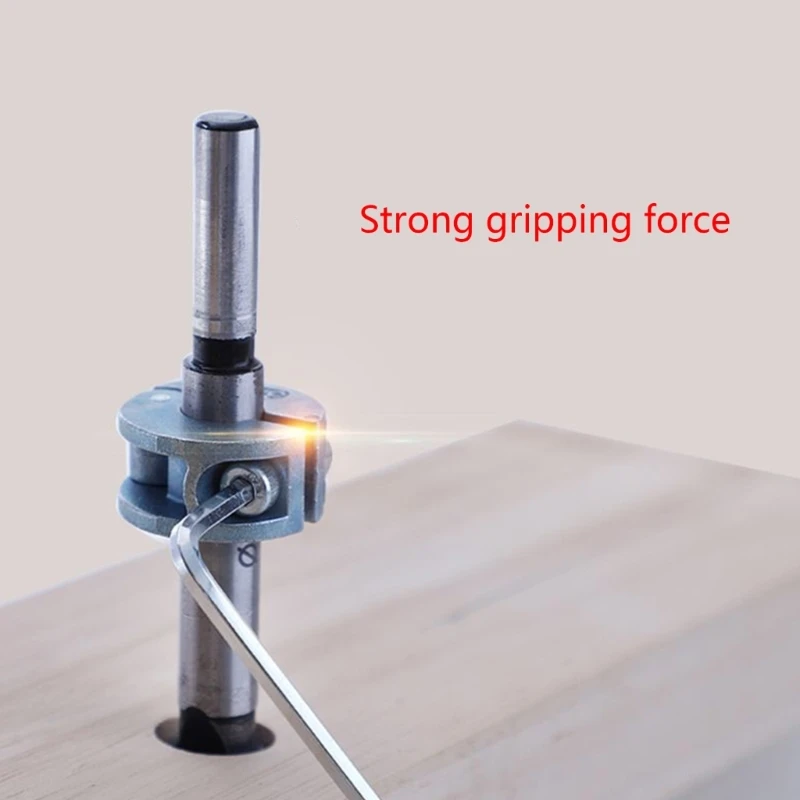 Gỗ Khoan Dừng Cổ Bộ 5mm-11mm Mũi Độ Sâu Chặn Vòng Hợp Kim Kẽm Chất Lượng Cao
