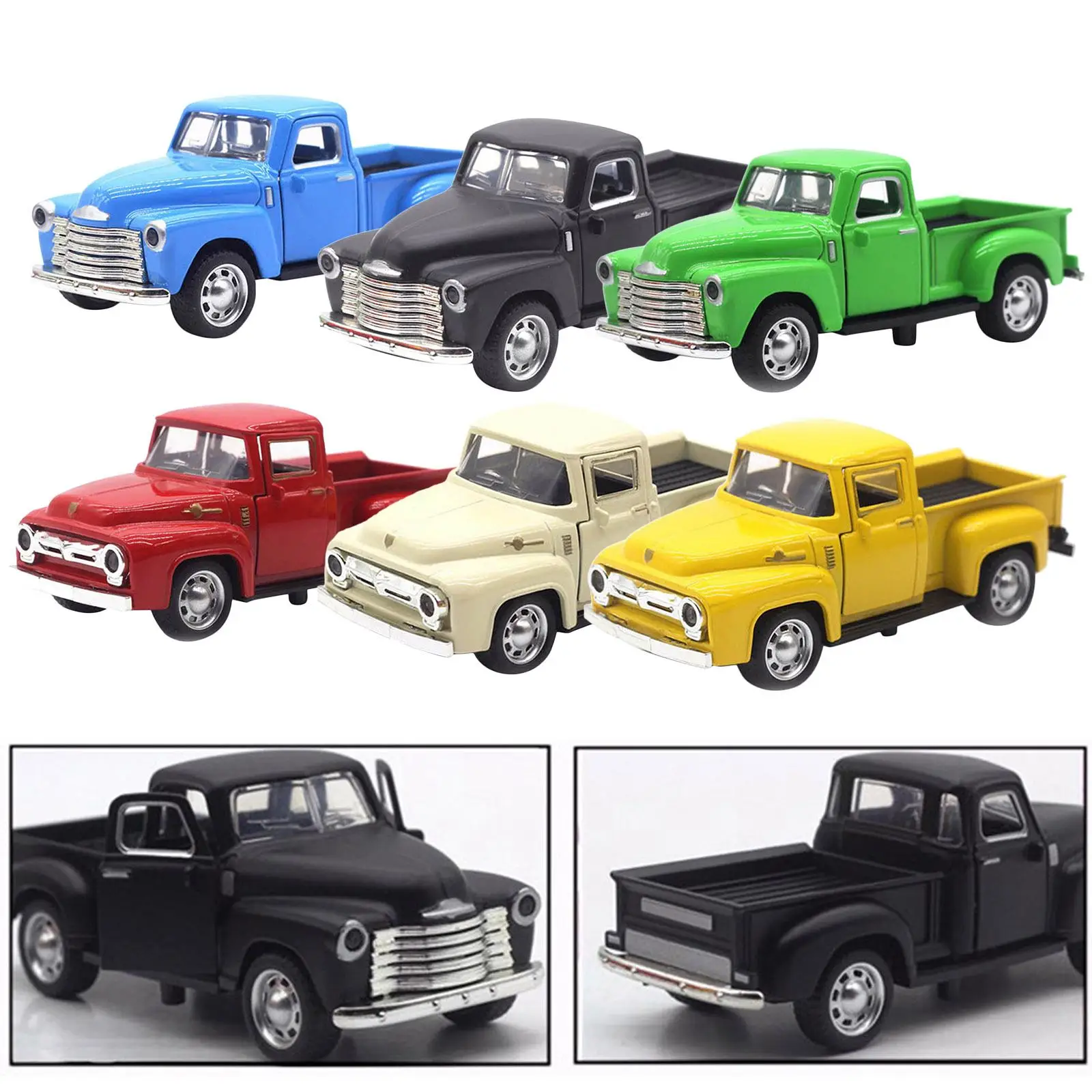 

1/32 Scale Diecast Model Toy Car High Simulation Trucks Diecast Car Model