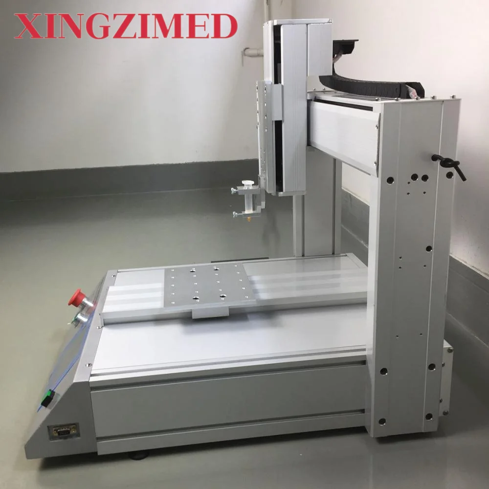 

XINGZIMED Dispensing Robots Glue Machine Resin Epoxy Infinity Bond Easy Melt Us Type Transparent 50cc Syringe Glue Dispenser