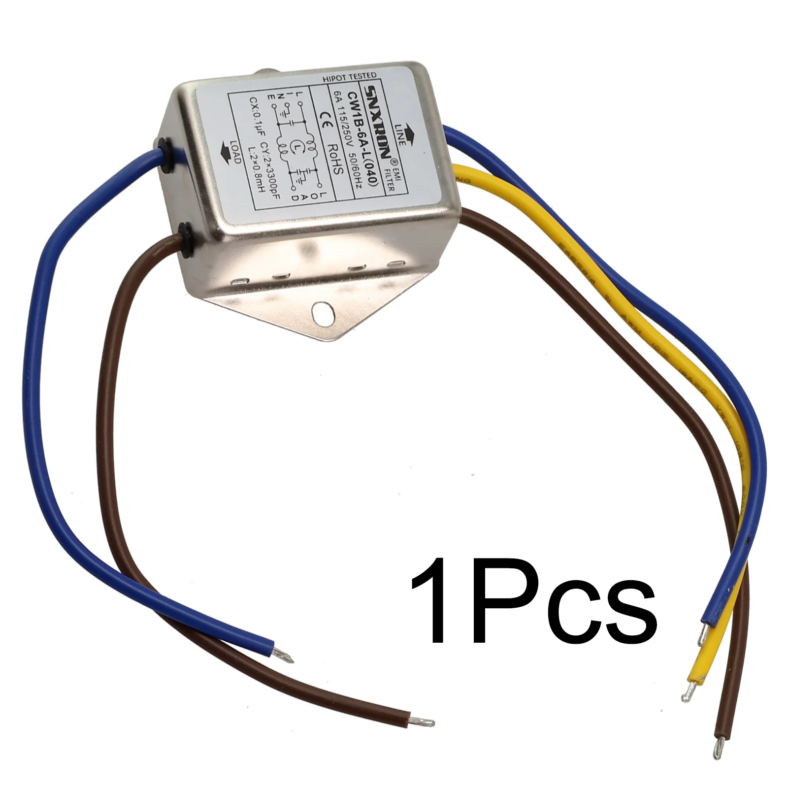 Effective Interference Suppression CW1BL 3A6A10A Power Filter Suitable for Electronic Data Processing Equipment