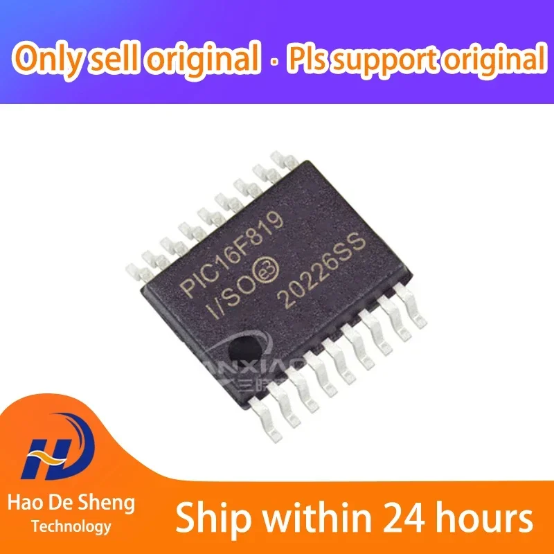 

5 шт./лот PIC16F819-I/SO микрочип SOIC-18 новый оригинальный Ini Stock