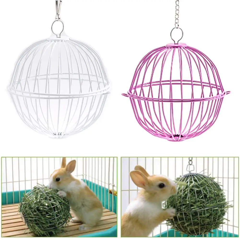 Hanging Treat Dispenser for Cage Stainless Steel Hanging Chicken Feeder with Adjustable Height Chain for Poultry for Small