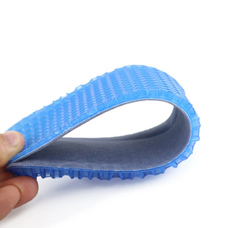 Honeycomb SEBS sports insole anti slip sweat absorbing shock-absorbing elastic air cushio men's and women's full pad