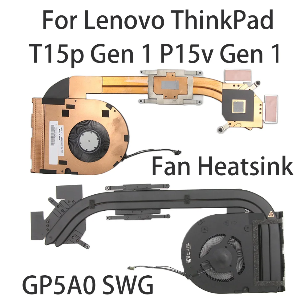 

Кулер для ноутбука Lenovo ThinkPad T15p Gen 1 P15v, кулер для охлаждения процессора GP5A0, FRU:5H40X89394 5H40X89393 SWG, оригинал