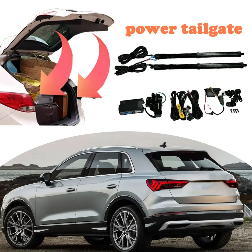 

Система электропривода двери багажника для AUDI Q3 2015-2018 с дистанционным управлением и датчиком открывания ногой