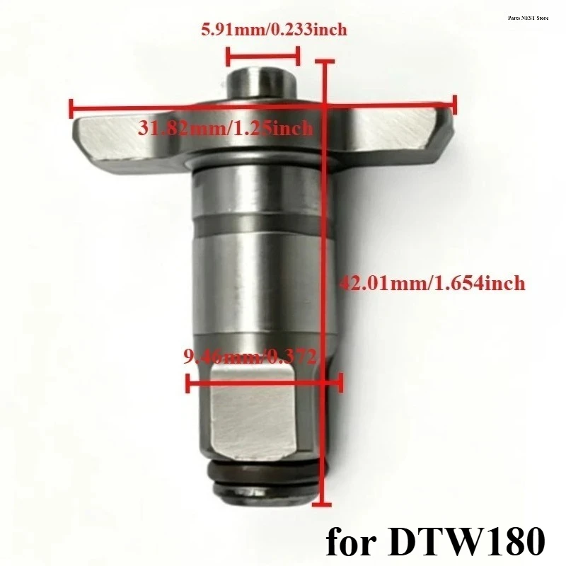 3/8" Anvil Shaft 42mm Length Impact Wrench Component 135932-3 for DTW180 Repair Accessories…