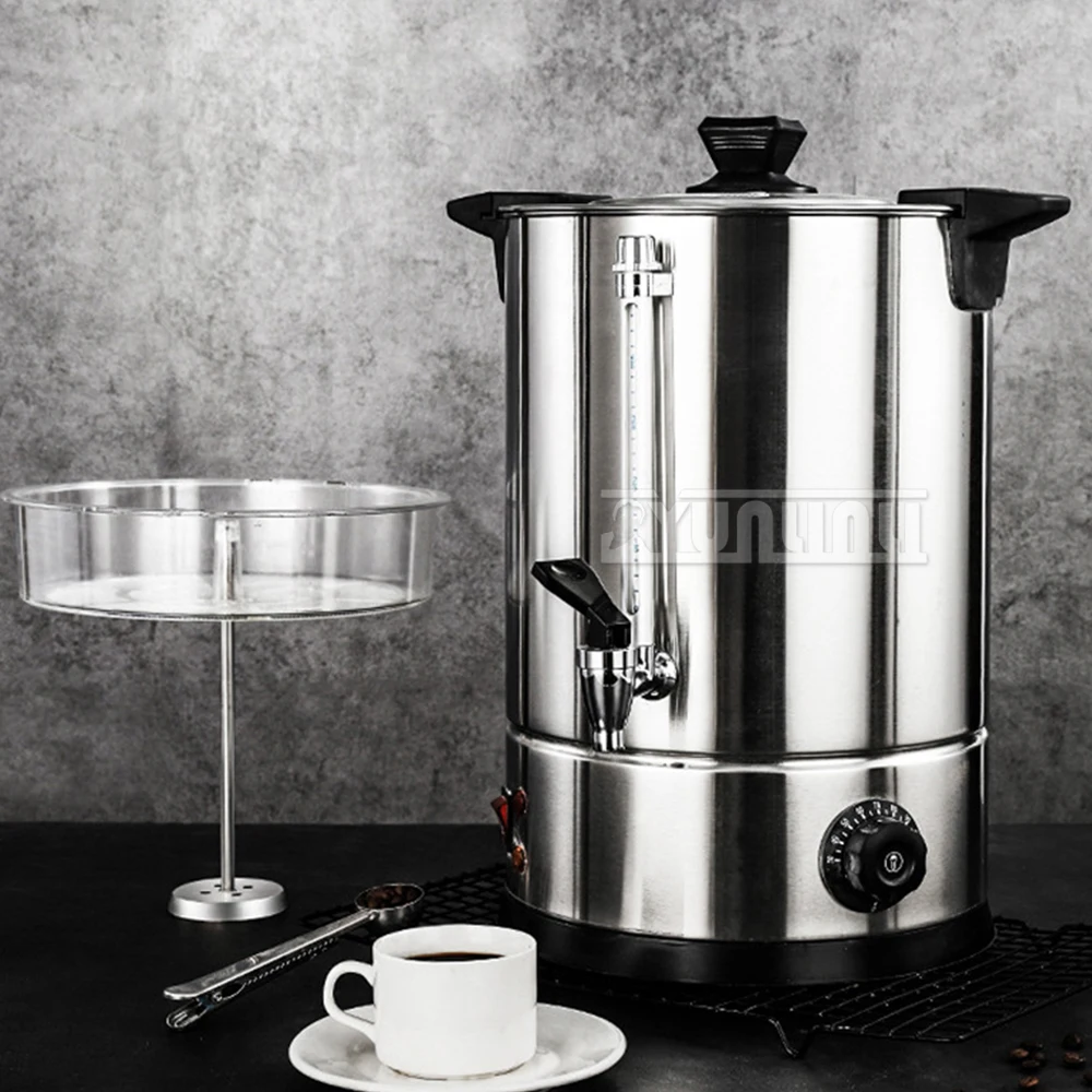 Stainless Steel Insulation Bucket Large Capacity Electric Steam Tea Bucket Commercial Boiling Water Bucket