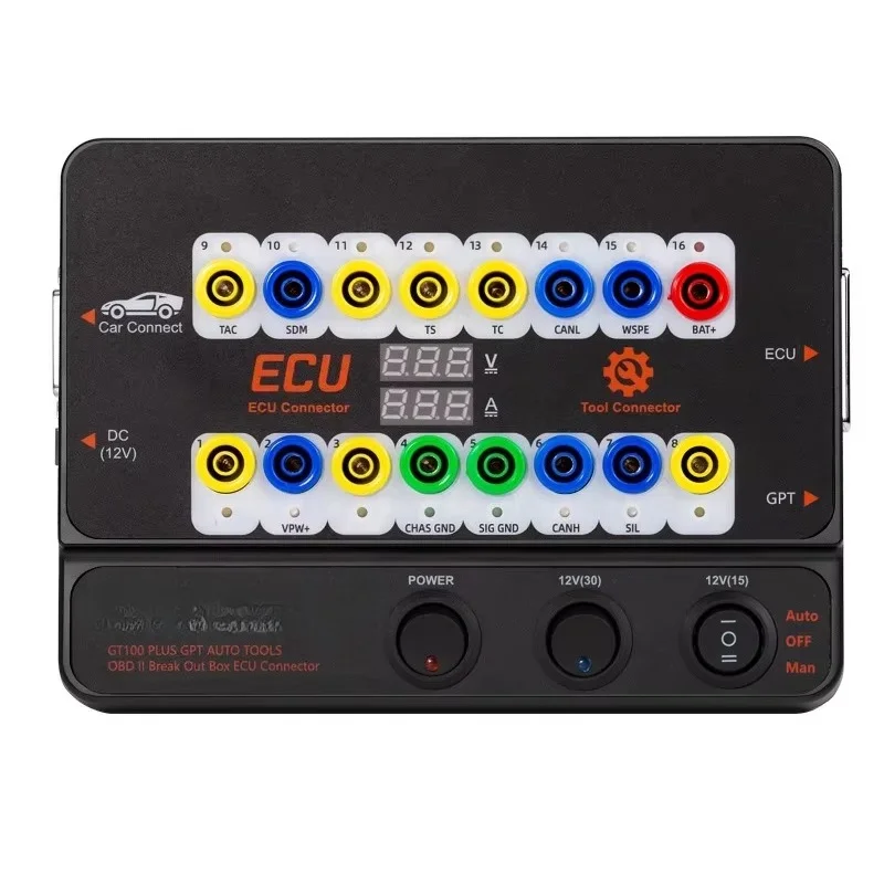 GT100 PLUS GPT AUTO TOOLS  II Break Out Box ECU