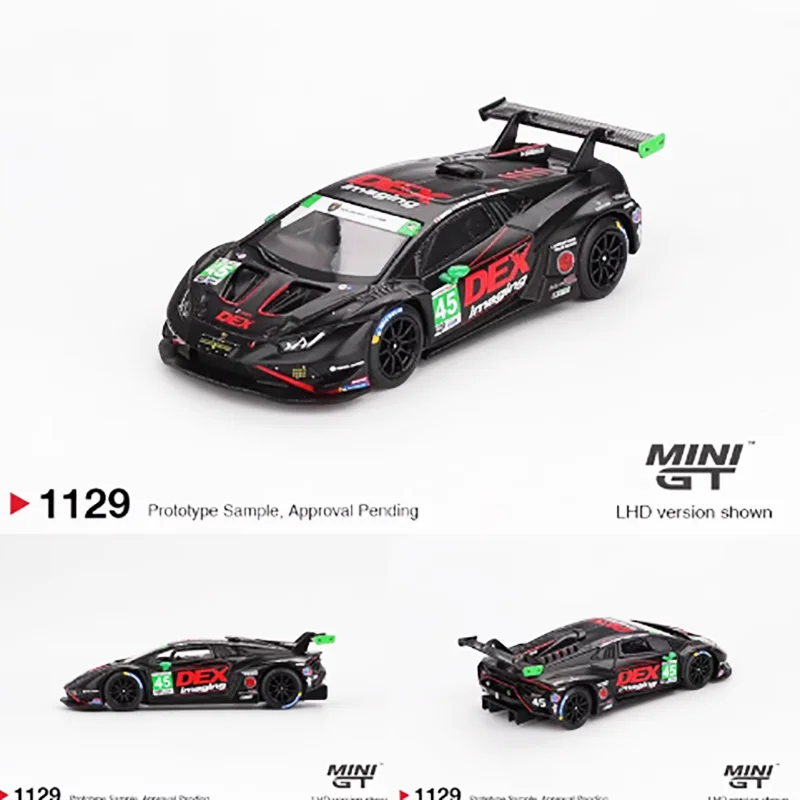 Diecast 1:64 Scale GT3 EVO2 Alloy Sports Car Model Finished Product Simulation Toy Collection Gift Static Display