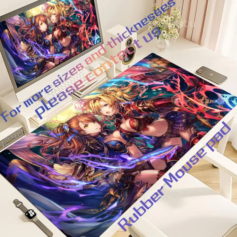 G-granblue FantasyS Mouse Valorant Pad Non-Slip Rubber Edge pk control Mice Pad locking PC gamers mouse New products mat