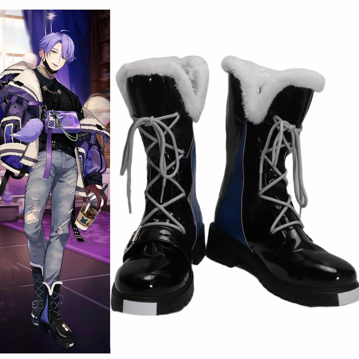 

Kuya Nu: Carnival Cosplay Shoes Halloween carnival fashion new Kuya Boots