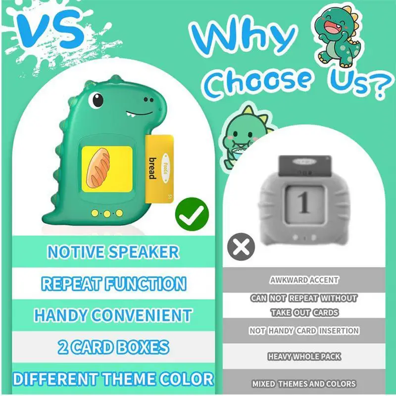Cartões flash falantes para crianças, jogos educativos interativos para crianças de 1 a 3 anos, bebês, crianças e meninas