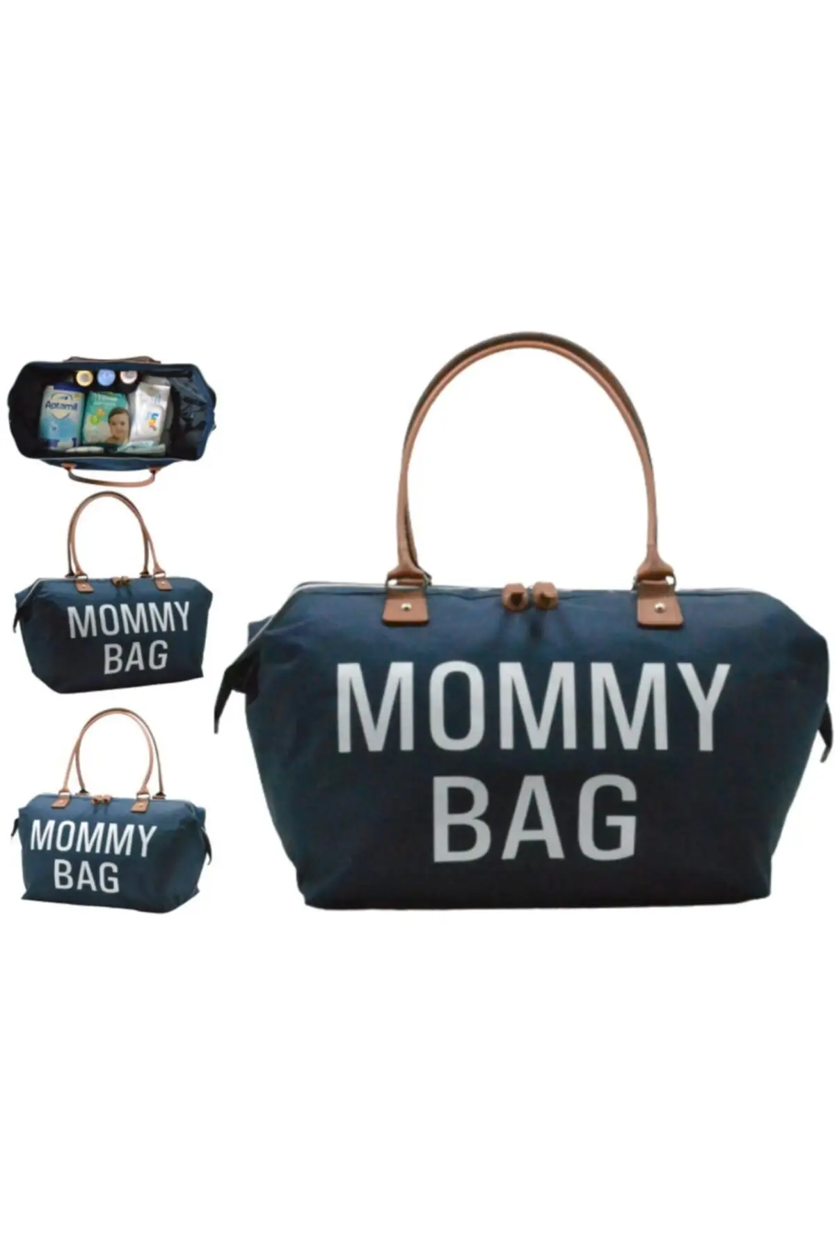 

Mommy Bag Navy Blue Mother Baby Care And Baby Women Bag 2021 Diaper Mommy Bag Baby Care Changing Carriage Travel Backpack