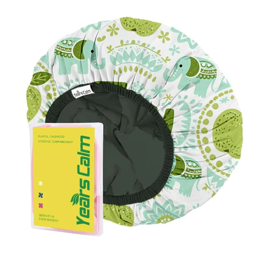 

Водонепроницаемая многоразовая шапочка для душа с двухслойной и мягкой резинкой для ежедневного использования в ванной, идеально подходит для предотвращения попадания воды от Ente