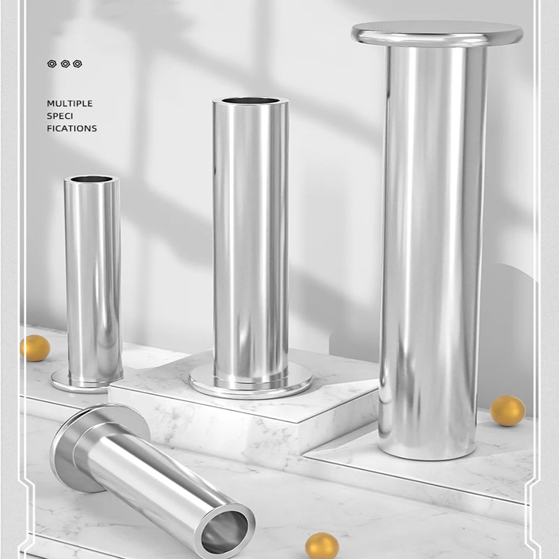 M2 M2.5 M3 M3.5 M4 GB875 304 stainless steel flat head half hollow half pipe handle rivet - Image 5