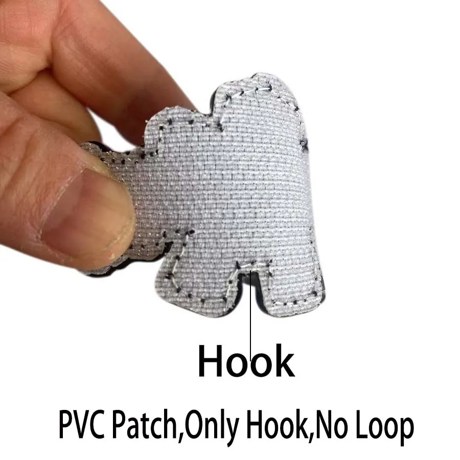 3D PVC Rubber Morale Patches Mini Gun Pistol,Rifle Army Badge Stickers,Military Tactical Hook Patch For Backpack,Skill Tabs