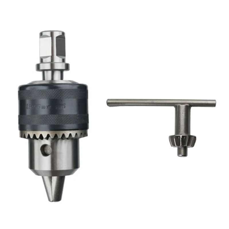 Adaptateur mandrin perceuse solide pour perceuses à bras, pour les amateurs bricolage, les petits ateliers améliorent