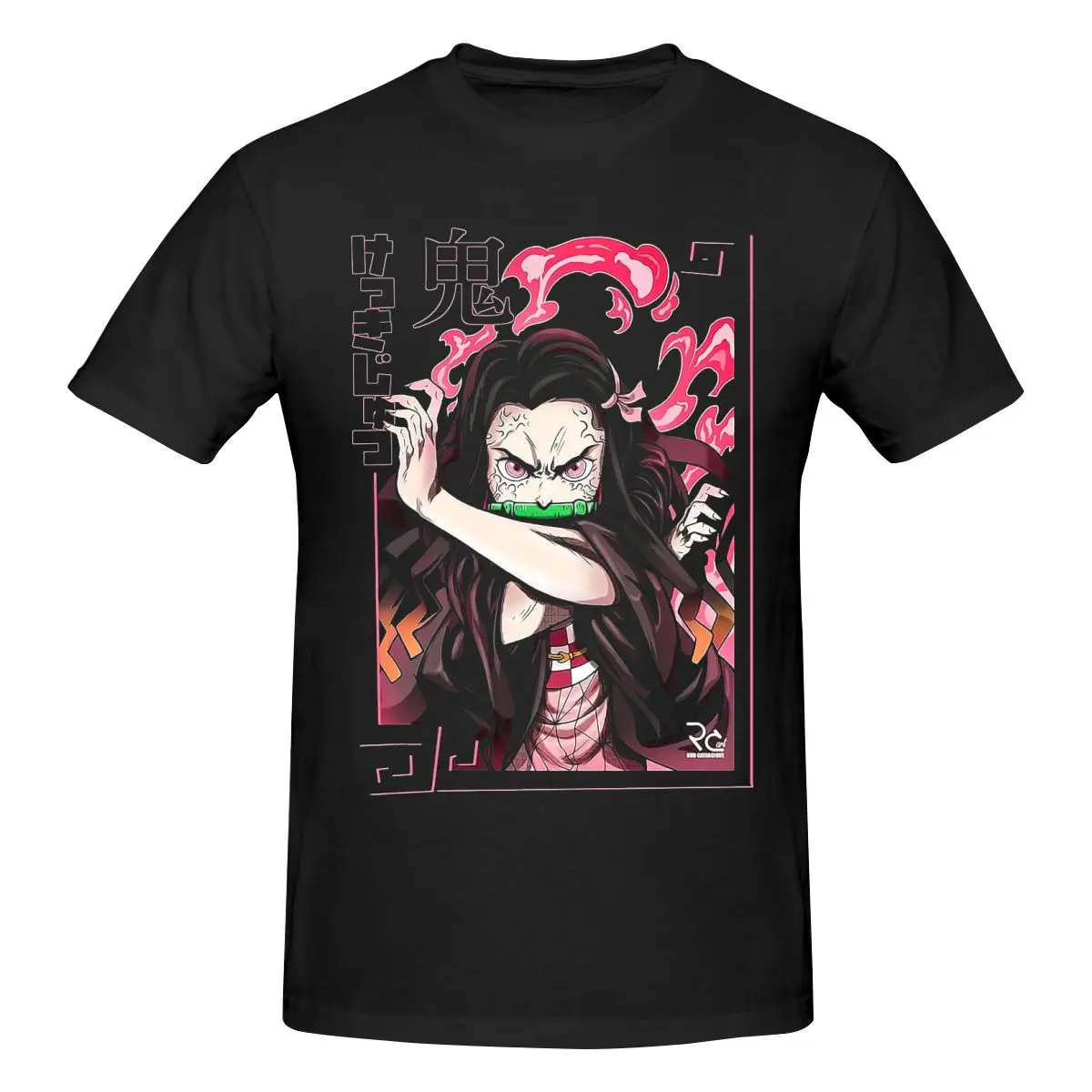 

Kimetsu No Yaiba Men's Classic Unisex Cotton T-Shirt for Men & Women, Classic Tee