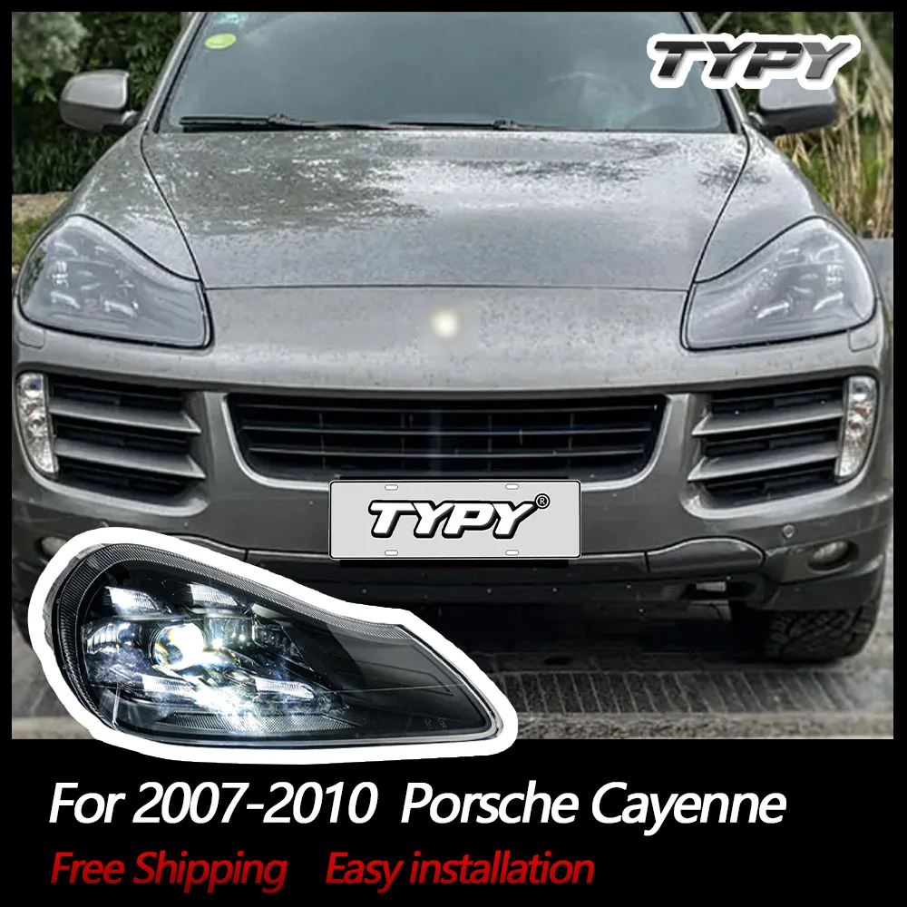 

Car Lights LED Front Lamps For Porsche Cayenne Headlights 957 2007-2010 Upgrade
