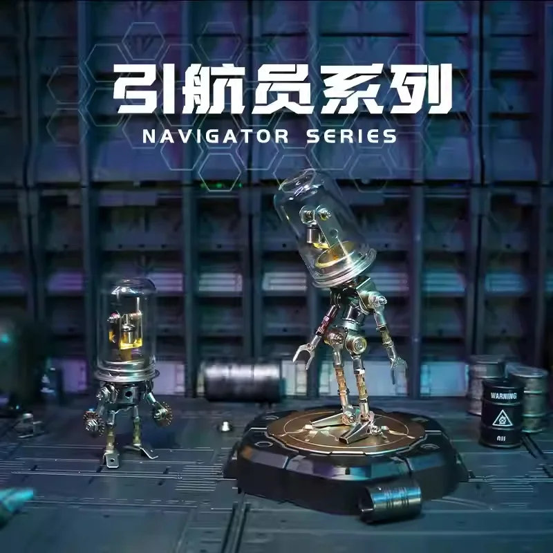 

Металлическая 3D-модель-конструктор Pilot 3D из железа, высокосложная механическая игрушка, сделанная своими руками, подарок-сюрприз.