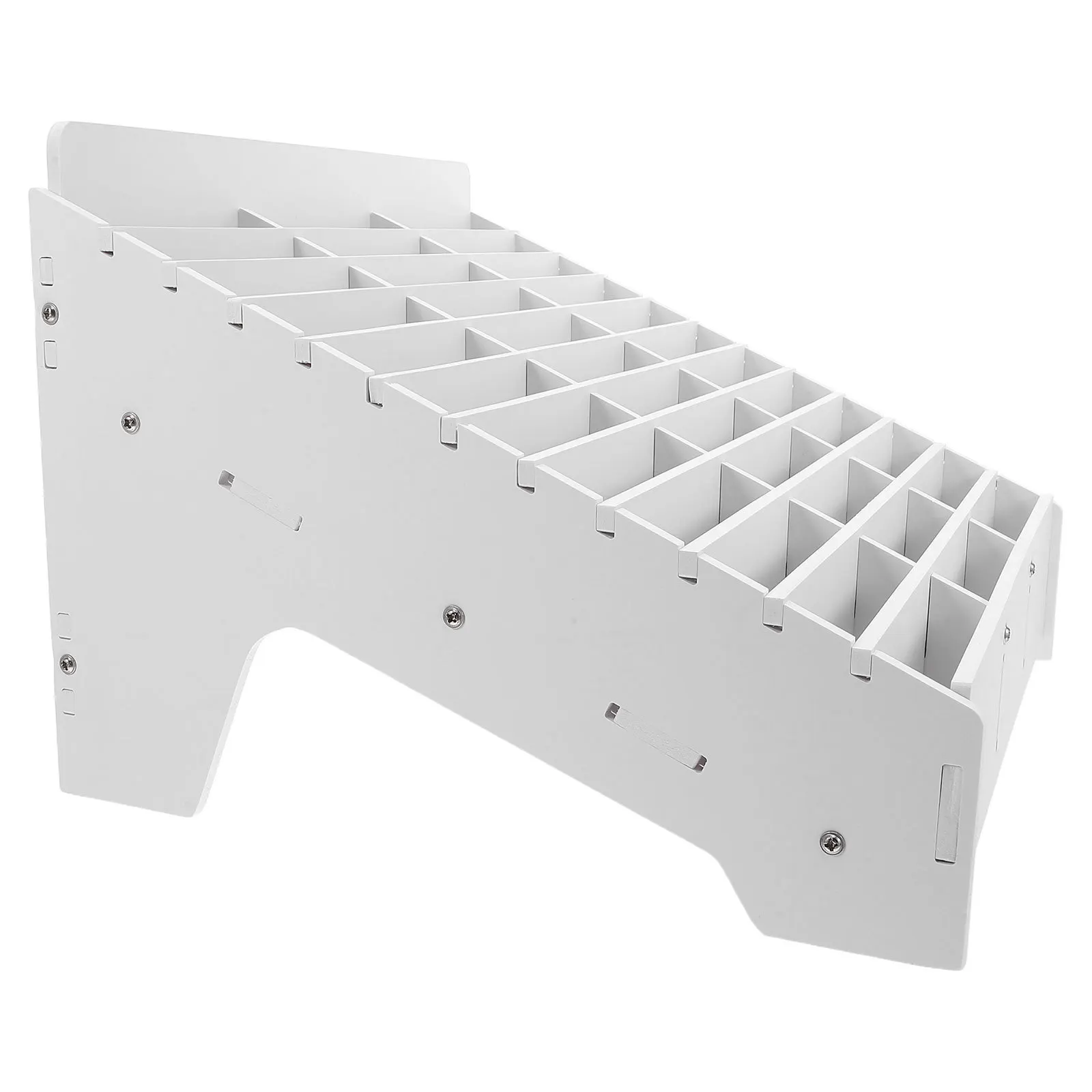 

36-Slot Phone Storage Box Wooden Desktop Organizer For Classroom Office Mobile Phone Management Holder Rack Teacher Station