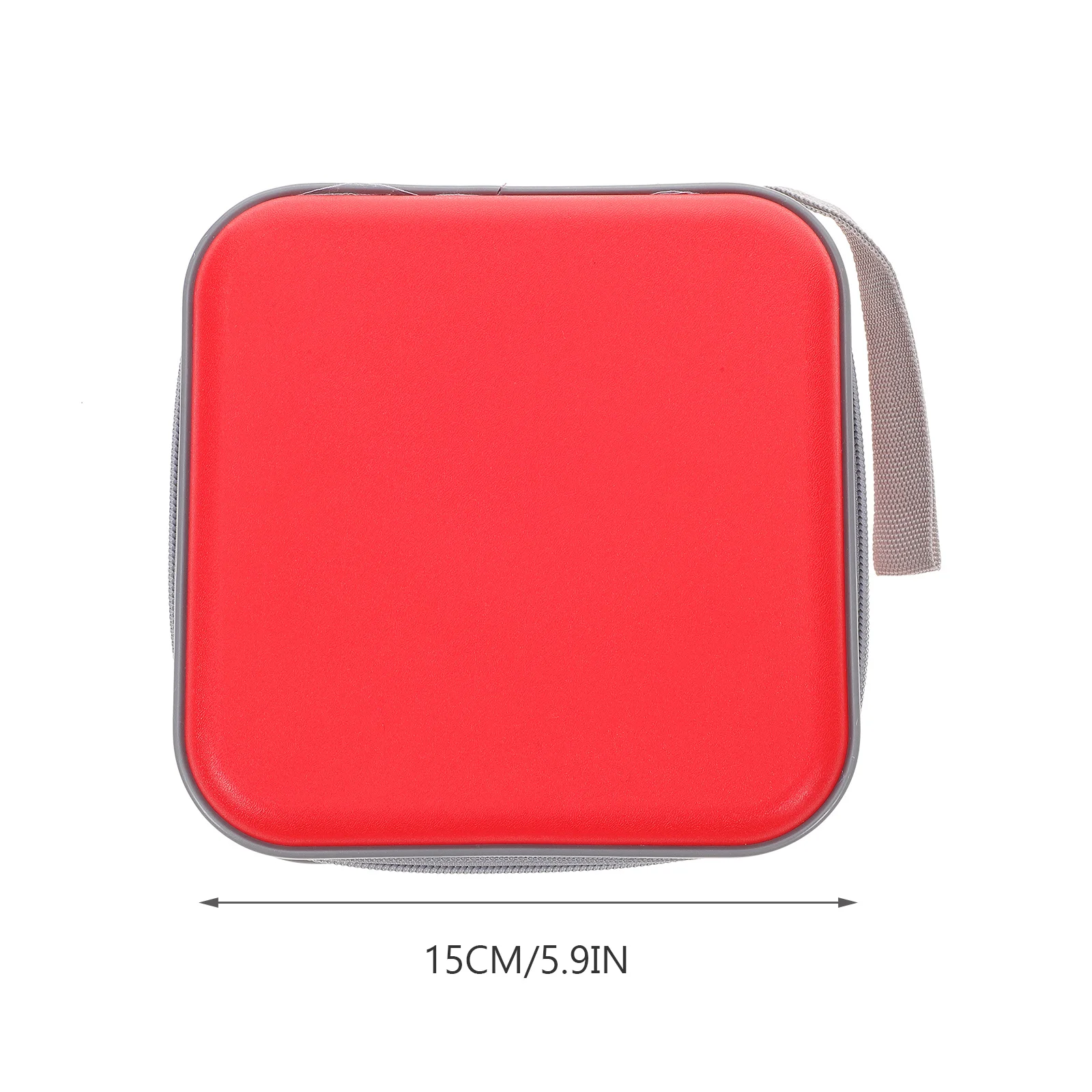 

2Pcs Cd Dvd Case 40 Disc Holder Rugged Plastic Construction Secure Zipper Closure Ideal for Travel Car Home Organization