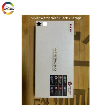 HK9 अल्ट्रा 2 मैक्स जेन5 स्मार्ट वॉच लोकल म्यूजिक 4GB ROM एमोलेड स्क्रीन चैटGPT2.0 HK9 अल्ट्रा 2 अपग्रेडेड स्मार्ट वॉच पुरुषों और महिलाओं के लिए 10 best sales अल्ट्रा 9 - №9