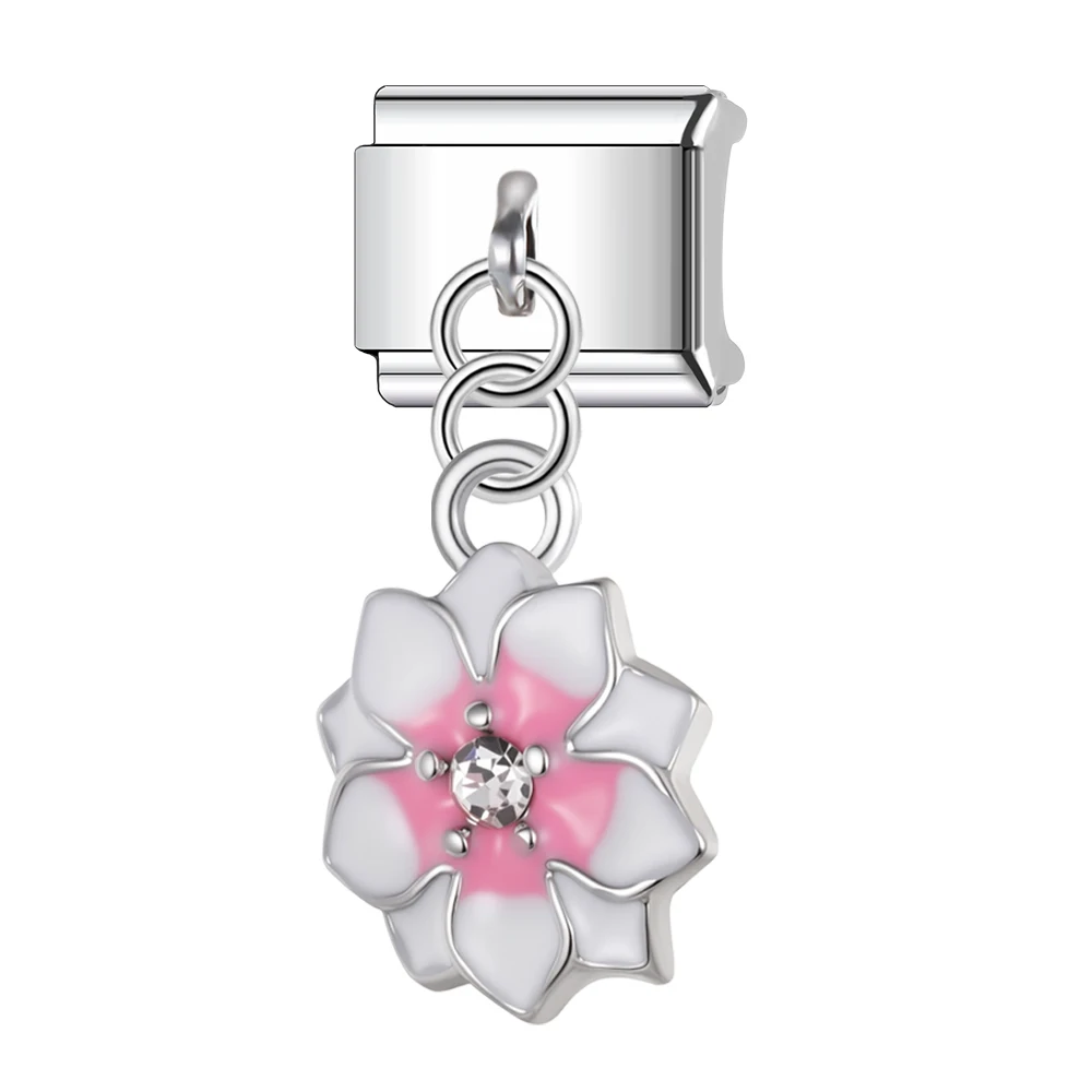 Trusta-2026-Mother's-Day-Flower-Zircon-Charm-bracelet-italian-Jewelry-Fit-9mm-Accessories-for-Women-DIY-Making-Fashion-N729