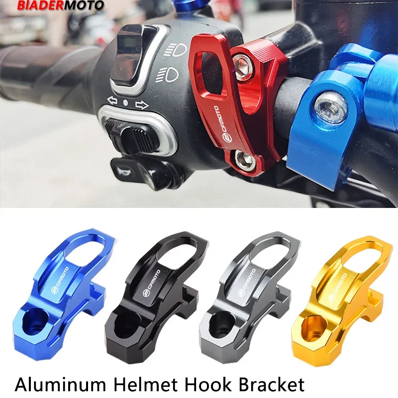 For CFMOTO 300SR SR300 250 SR 300 250SR 400GT 450NK Motorcycle Accessorie Helmet Hook Luggage Clamp Bag Holder Hanger Grip Cap