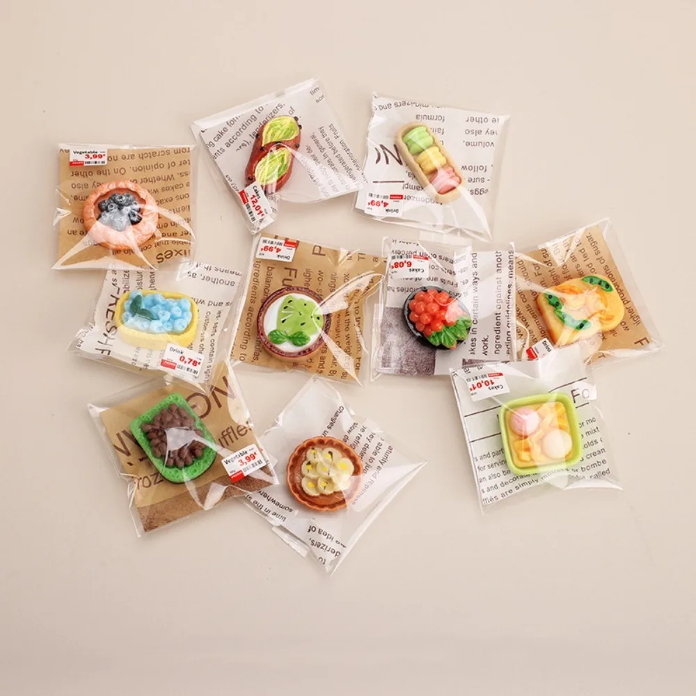 20pcs Breads Simulation Mini Cakes Pastries Food Toys Miniature Simulation Desserts Education Pretend Play Play House Toy