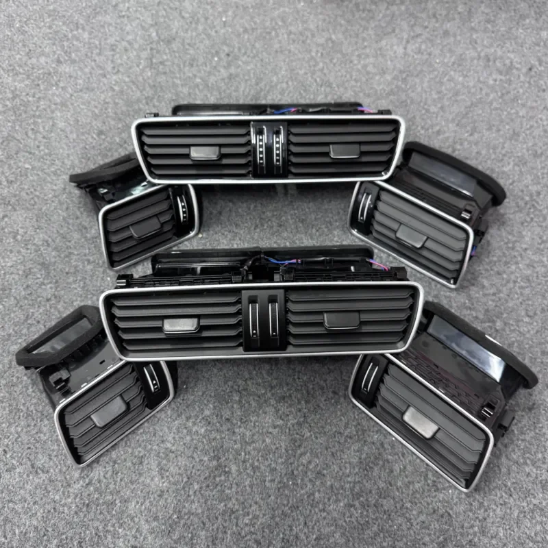 3AD819701A 3AD819702A 3AD819728A Black Chrome Piano Paint AC Air Vent Outlet Trim For VW Passat B6 B7 2006-2011 Car Interior
