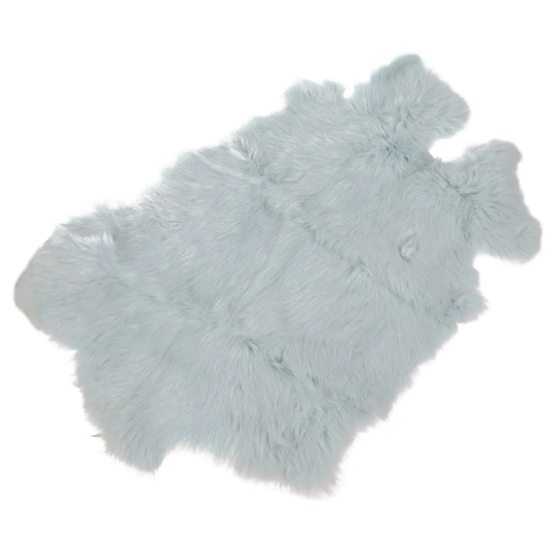 Baby Photography Rabbit Fur Blanket Newborn Basket Filler Carpet Background Newborn Photo Backdrop