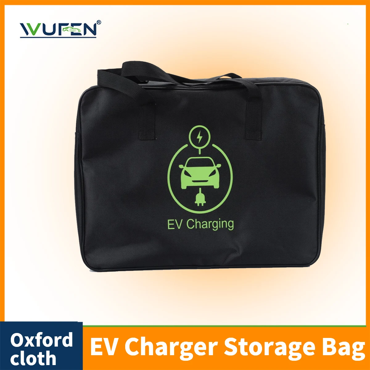 

Сумка для зарядного устройства WUFEN EV для зарядного кабеля GBT Type2 мощностью 3,5 кВт, 7 кВт и портативных зарядных устройств Type1, огнезащитная водонепроницаемая сумка для хранения IP54
