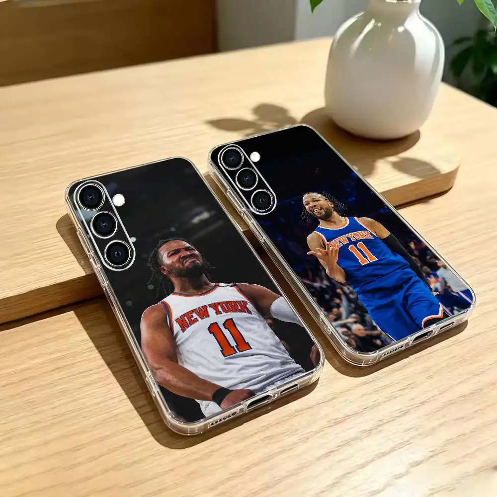 J-Jalen Brunson Goated  Phone Case Transparent Soft case Silicone For Samsung A73,A72,A71,A70,A53,A52,A51