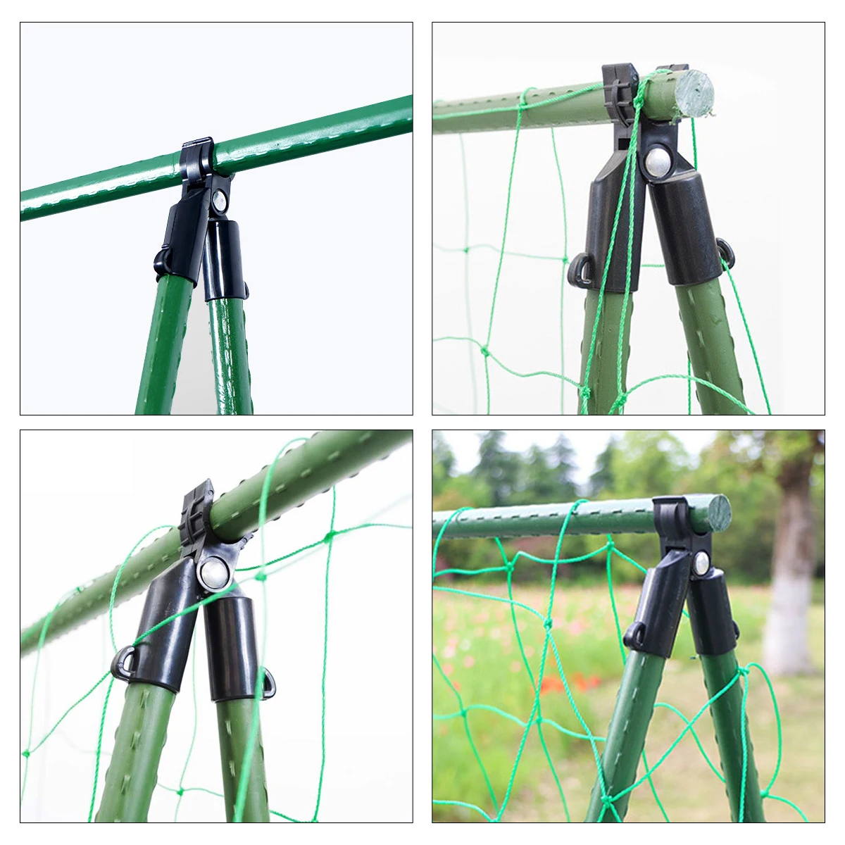 

10 Pcs Gardening Bracket Connector Plastic Clips for Connecting Plant Connection Tube Connectors Plants Tomato Supplies