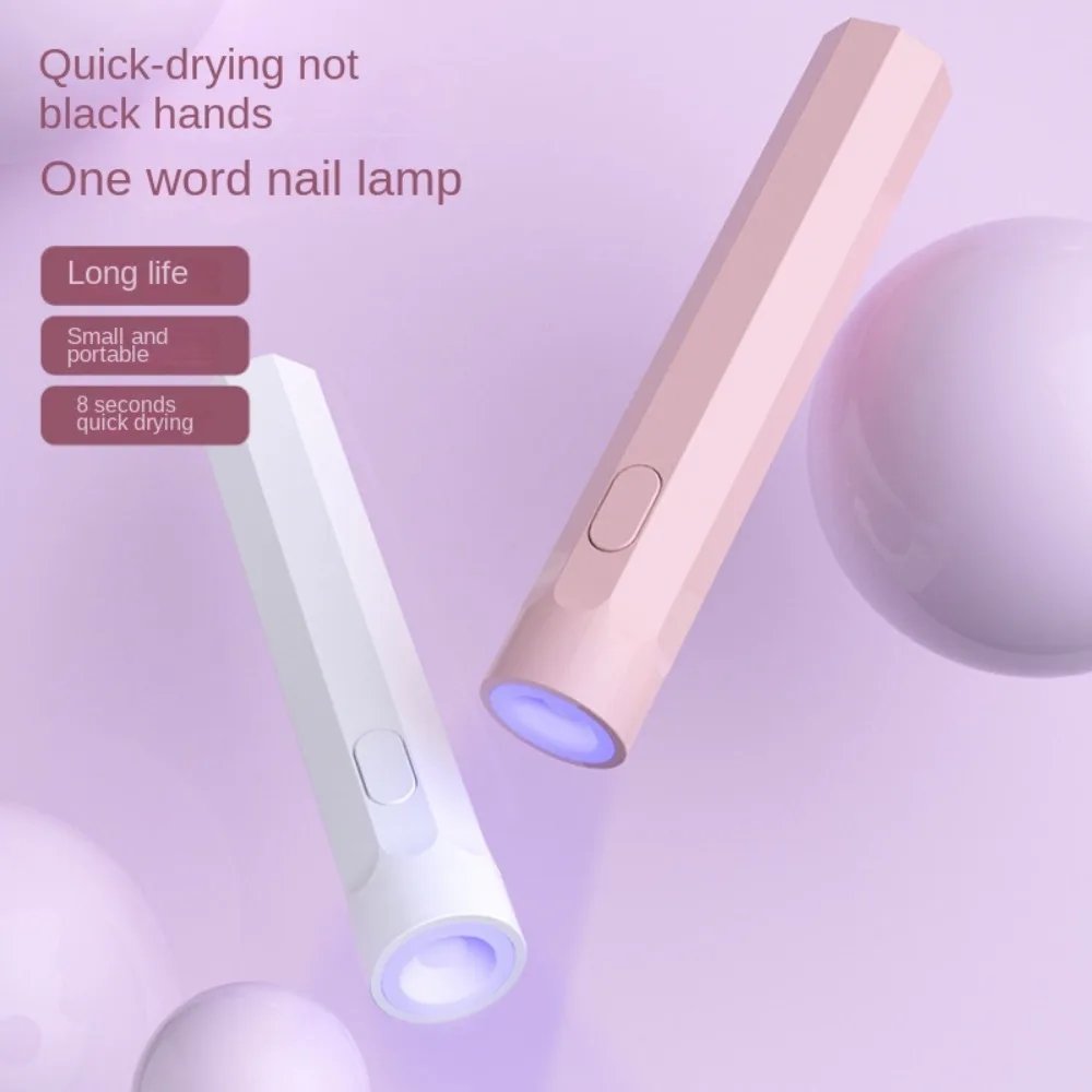 Draagbare UV/LED-pennenstijl nageldroger Gelnagels Snel uithardend UV-licht Handheld UV Led-lamp Nail Art Tools