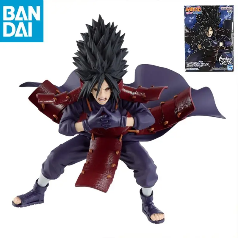 

In Stock Original Genuine Bandai Namco Banpresto NARUTO Shippuden VIBRATION STARS UCHIHA MADARA Collector Figurine Toys model