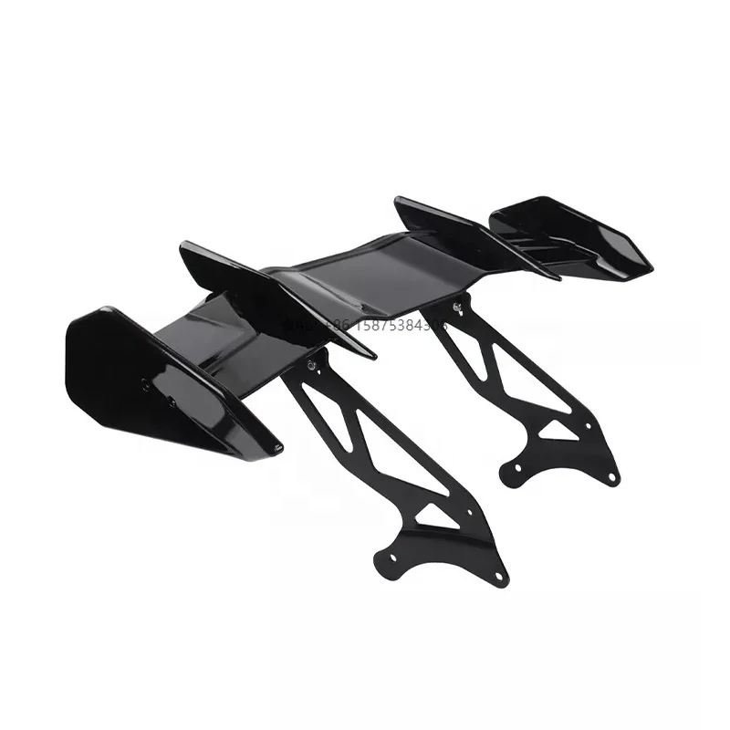 انفصال ABS الخلفي سبويلر الذيل الجناح العلوي الفاصل مشرق الأسود ل 2015-أحدث بجولة الطريق الإنزلاق دراجة نارية الملحقات