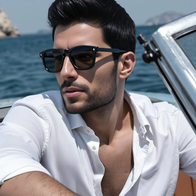 

Magnetic Polarized Sunglasses for Men Compatible with Myopia-blocking Blue Light Glasses Outdoor Sun Protection Sunglasses