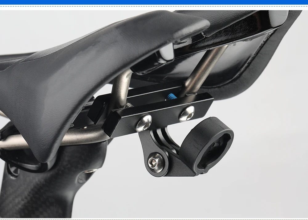 Deemount-Lichthalter für Magicshine RN120 SEEMEE 60 100 180 200 300 Rücklicht mit GoPro-Anpassung MTB-Fahrradsattelhalterung – Detail 6