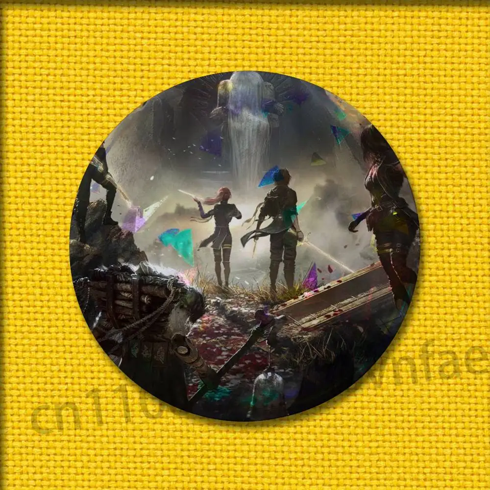 كلير Obscur إكسبيديشن 33 شارات 75 مللي متر 25 مللي متر 44 مللي متر 32 مللي متر 58 مللي متر دبوس مستدير بروش تذكارية الملابس تأثيري هدية اكسسوارات